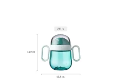Mepal Antilekbeker<Antilekbeker Mio 2.0 - Deep turquoise