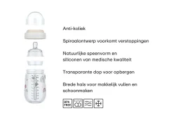 Mepal Babyflessen<Babyfles Mio 240 ml - Sunshine & Rainbow Sunshine & Rainbow
