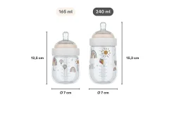 Mepal Babyflessen<Babyfles Mio 240 ml - Sunshine & Rainbow Sunshine & Rainbow