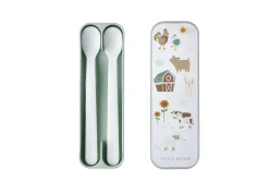 Mepal Kinderbestek<Babylepel Mio set van 2 Little Dutch - Little Farm
