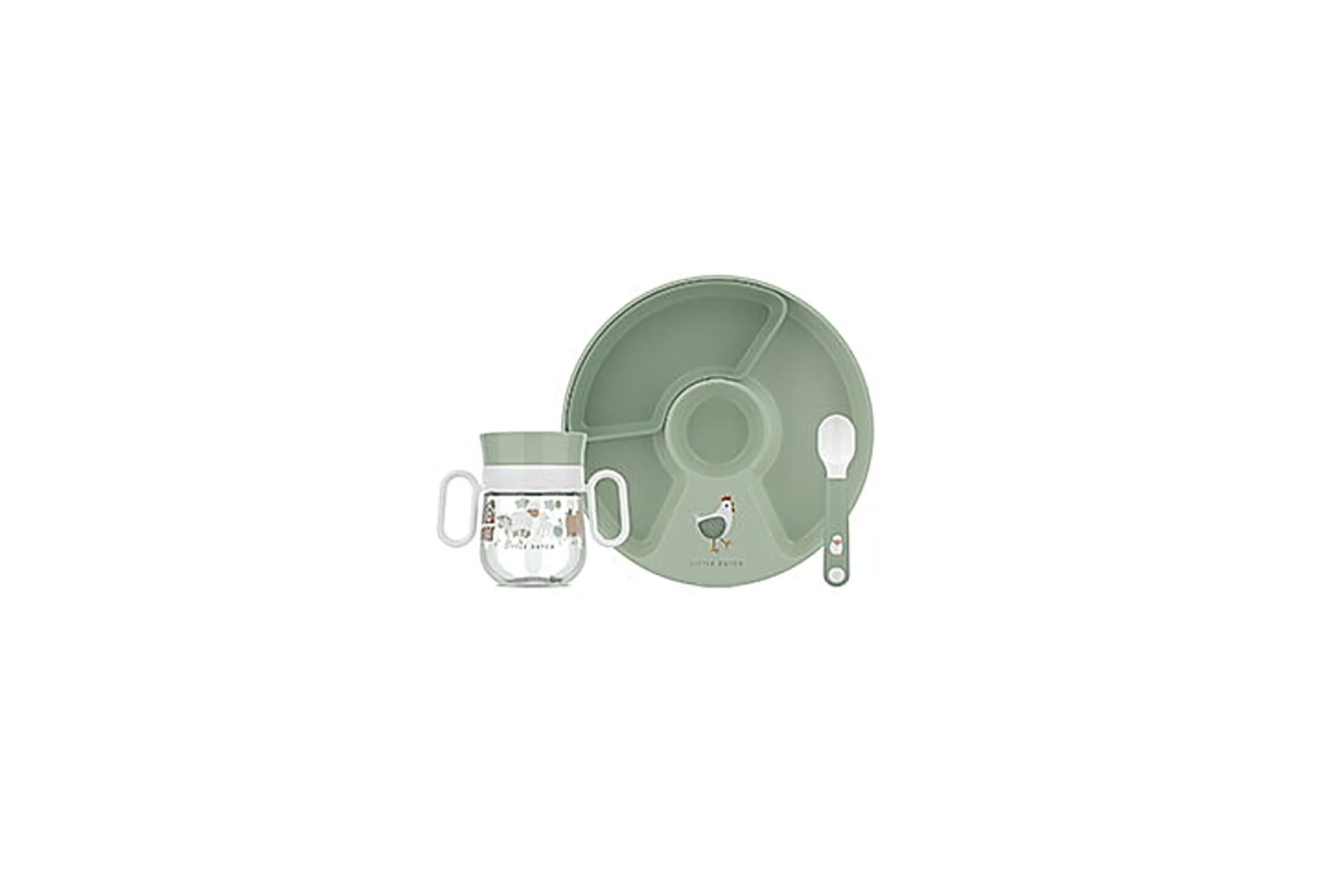 Mepal Babyservies<Babyserviesset Mio 3-delig - Little Farm