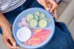 Mepal Saladeboxen<Basic Bento lunchbowl Vita - Nordic blue