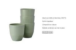 Mepal Mokken En Bekers|Silueta<Beker Silueta 200 ml - Nordic white