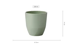 Mepal Silueta|Mokken En Bekers<Beker Silueta 200 ml - Nordic sage