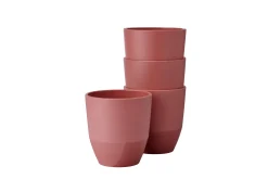 Mepal Mokken En Bekers|Silueta<Beker Silueta 200 ml set 4 stuks - Vivid mauve