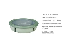 Mepal Magnetronschalen|Serveerschalen<Bento bowl Cirqula (250+250+500 ml) - Nordic white