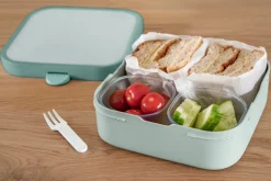 Mepal Back To School Sets Met Effen Kleur|Back To School Sets Met Print<Bento lunchbox Campus groot - Cool mint