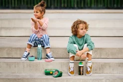 Mepal Back To School Sets Met Print|Back To School Sets Met Effen Kleur<Bento lunchbox Campus groot - Animal Friends