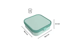 Mepal Back To School Sets Met Print|Back To School Sets Met Effen Kleur<Bento lunchbox Campus groot - Dino