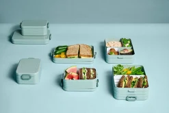 Mepal Broodtrommel Met Naam|Broodtrommels En Brooddozen<Bento lunchbox Take a Break midi - Nordic black