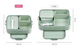 Mepal Broodtrommels En Brooddozen<Bento lunchbox Take a Break large - Vivid mauve