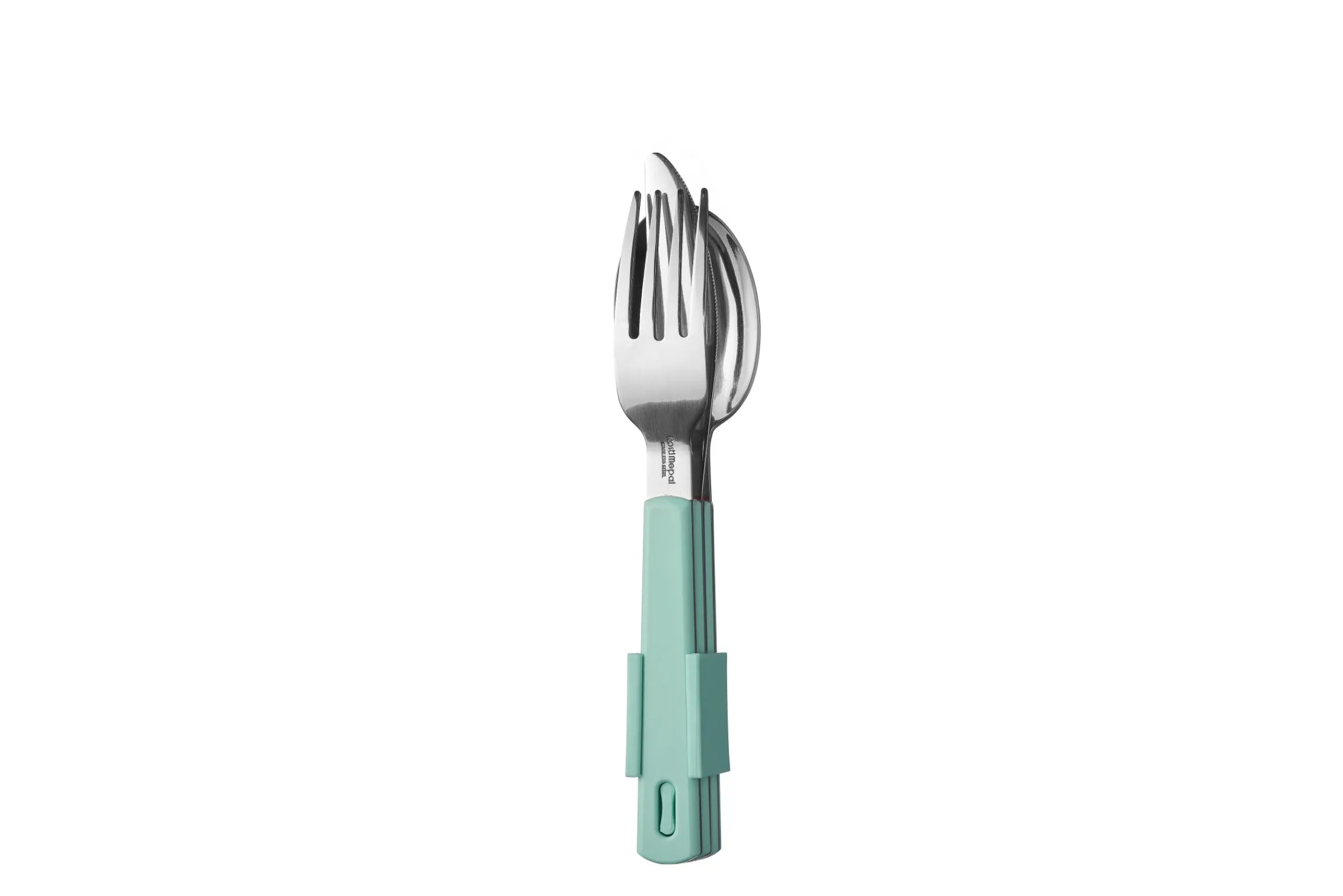 Mepal Campingbestek|Reisbestek<Bestekset 3-delig - Nordic green