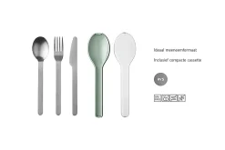 Mepal Campingbestek|Reisbestek<Bestekset Ellipse 3-delig - Vivid mauve