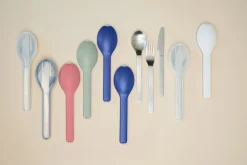 Mepal Campingbestek|Reisbestek<Bestekset Ellipse 3-delig - Vivid mauve