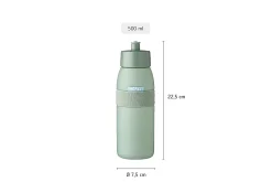 Mepal Waterflessen<Bidon Ellipse 500 ml - Vivid blue