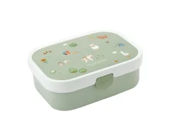 Mepal Back To School Sets Met Print|Broodtrommel Met Naam<Campus Bento lunchbox met vorkje Little Dutch - Little Farm