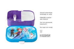 Mepal Back To School Sets Met Print|Broodtrommel Met Naam<Campus Bento lunchbox met vorkje - Frozen II Frozen 2