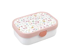 Mepal Back To School Sets Met Print|Broodtrommel Met Naam<Campus Bento lunchbox met vorkje Little Dutch - Flowers & Butterflies Flowers & Butterflies