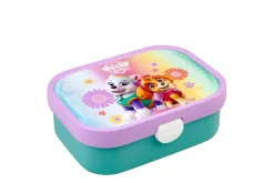 Mepal Back To School Sets Met Print|Broodtrommel Met Naam<Campus Bento lunchbox met vorkje - Paw Patrol Girls