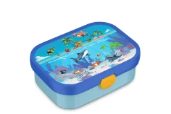 Mepal Back To School Sets Met Print|Broodtrommel Met Naam<Campus Bento lunchbox met vorkje - Tropical ocean