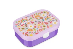 Mepal Back To School Sets Met Print|Broodtrommel Met Naam<Campus Bento lunchbox met vorkje - Food fest