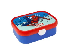 Mepal Back To School Sets Met Print|Broodtrommel Met Naam<Campus Bento lunchbox met vorkje - Spiderman