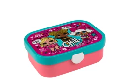Mepal Back To School Sets Met Print|Broodtrommel Met Naam<Campus Bento lunchbox met vorkje - L.O.L. Surprise LOL Surprise