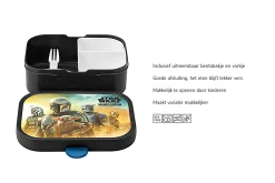 Mepal Back To School Sets Met Print|Broodtrommel Met Naam<Campus Bento lunchbox met vorkje - Star Wars