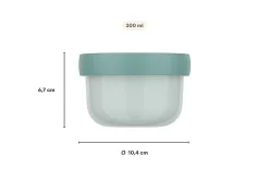 Mepal Fruitbakjes|Back To School Sets Met Print<Campus fruitbox 300 ml met vorkje - Food fest