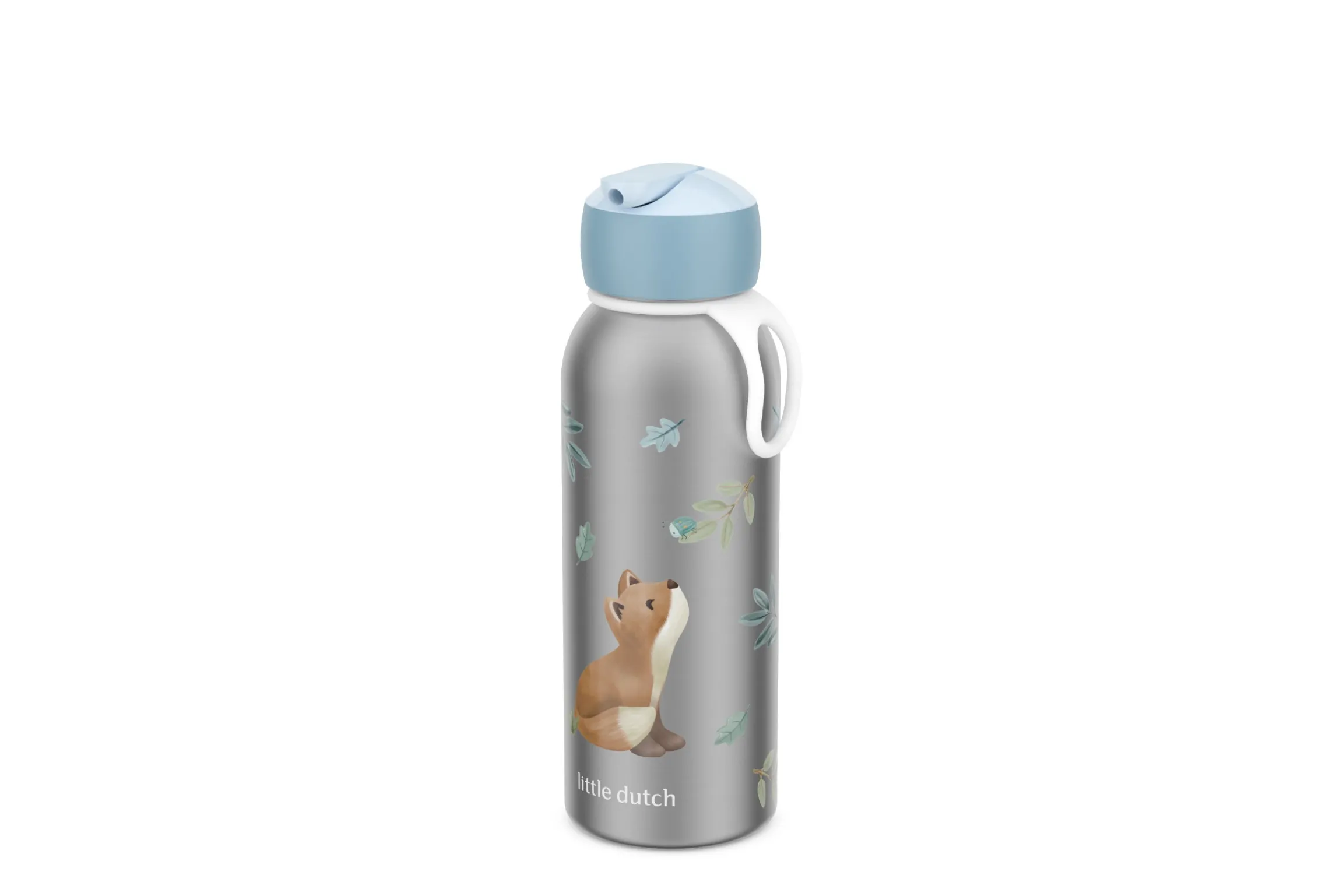 Mepal Isoleerfles Flip-Up|Back To School Sets Met Print<Campus isoleerfles flip-up 350 ml - Little Dutch - Forest friends