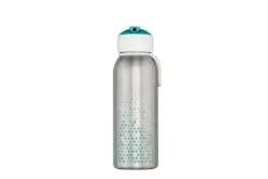 Mepal Isoleerfles Flip-Up|Back To School Sets Met Effen Kleur<Campus isoleerfles flip-up 350 ml - Turquoise