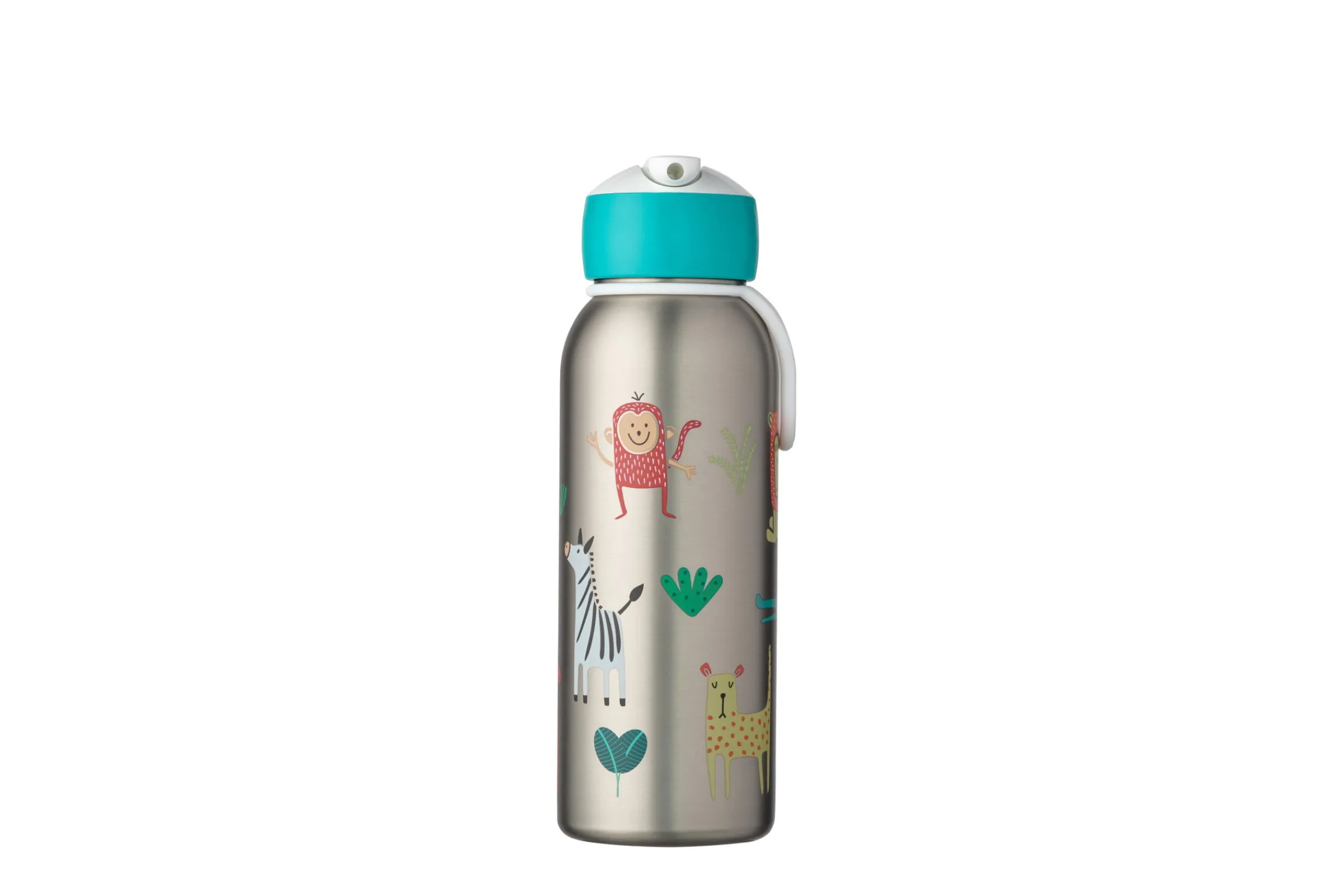 Mepal Isoleerfles Flip-Up|Back To School Sets Met Print<Campus isoleerfles flip-up 350 ml - Animal Friends