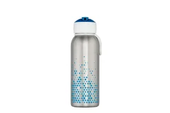 Mepal Isoleerfles Flip-Up|Back To School Sets Met Effen Kleur<Campus isoleerfles flip-up 350 ml - blue Blauw