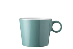 Mepal Flow|Campingmokken<Cappuccinomok Flow 375 ml - Nordic green