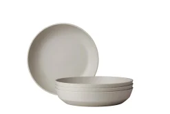 Mepal Borden|Silueta<Diep bord Silueta 210 mm set 4 stuks - Nordic white