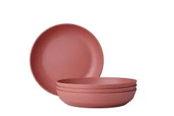 Mepal Borden|Silueta<Diep bord Silueta 210 mm set 4 stuks - Vivid mauve