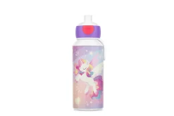 Mepal Drinkfles Pop-Up|Back To School Sets Met Print<Drinkfles pop-up Campus 400 ml - Unicorn glow