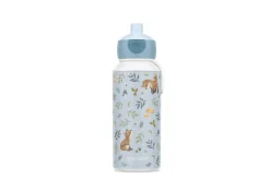 Mepal Drinkfles Pop-Up|Back To School Sets Met Print<Drinkfles pop-up Campus 400 ml - Little Dutch - Forest friends