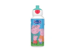 Mepal Drinkfles Pop-Up|Back To School Sets Met Print<Drinkfles pop-up Campus 400 ml - Peppa Pig