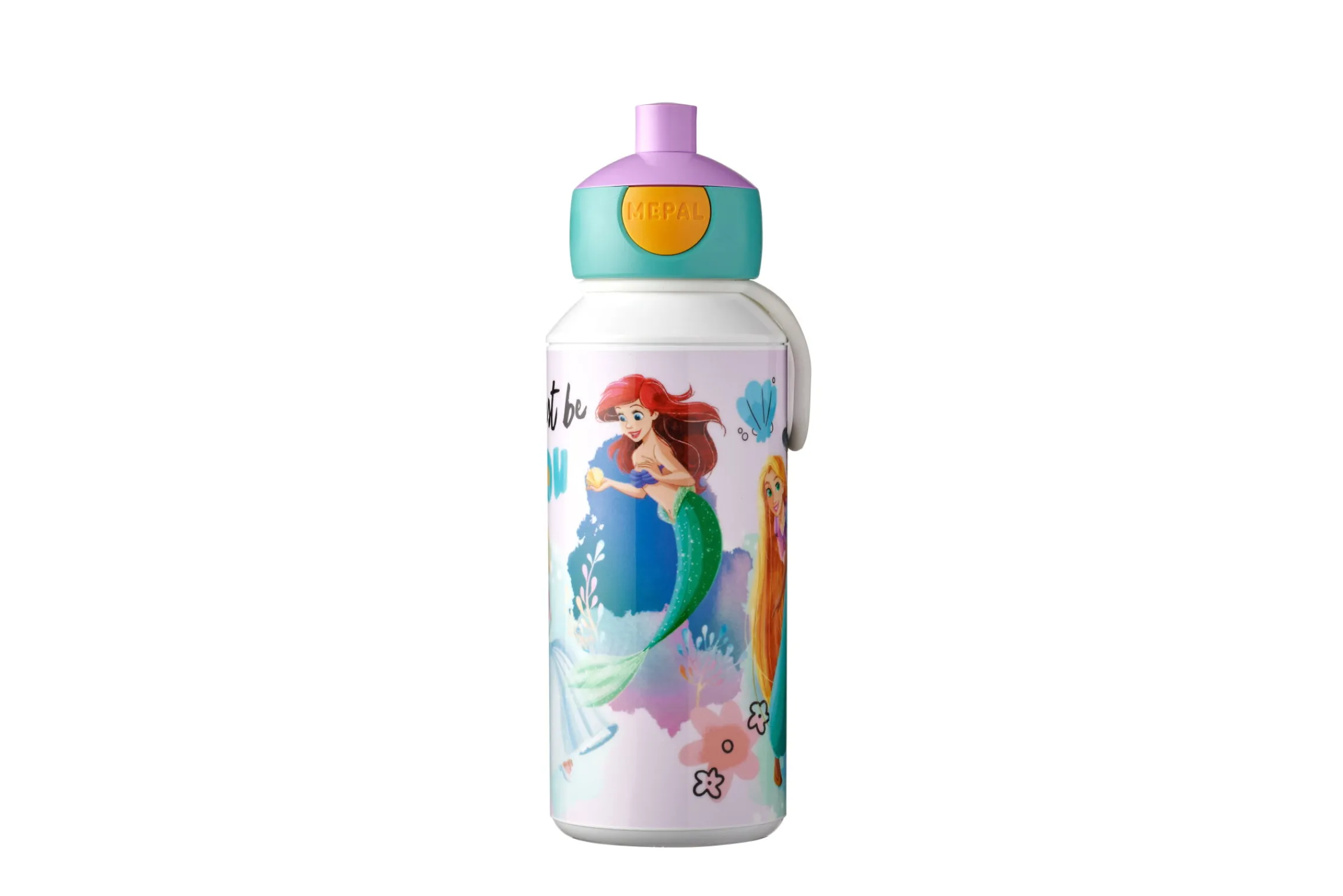 Mepal Drinkfles Pop-Up|Back To School Sets Met Print<Drinkfles pop-up Campus 400 ml - Disney Princess