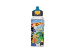 Mepal Drinkfles Pop-Up|Back To School Sets Met Print<Drinkfles pop-up Campus 400 ml - Hot Wheels