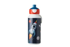 Mepal Drinkfles Pop-Up|Back To School Sets Met Print<Drinkfles pop-up Campus 400 ml - Space