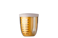 Mepal Fruitboxen|Broodtrommels En Brooddozen<fruit & veggie pot ellipse - yellow Geel