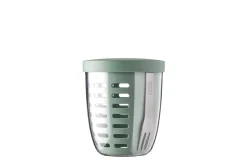 Mepal Saladeboxen|Snackpotten<Fruit-& Veggie pot Ellipse - Nordic sage