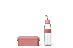 Mepal Broodtrommels En Brooddozen<Giftset Onderweg (lunchbox Take a Break + waterfles Ellipse) - Vivid mauve