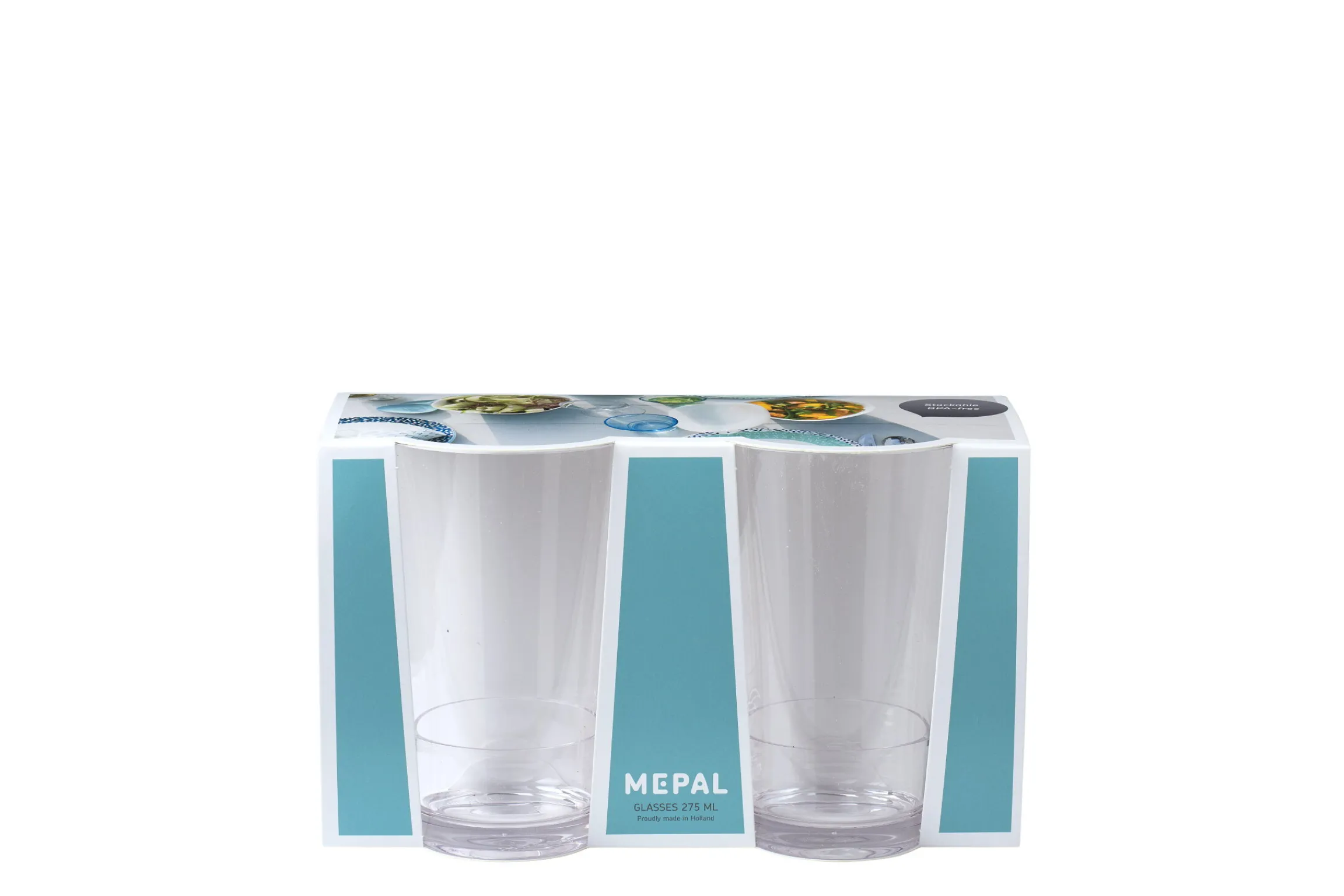 Mepal Flow|Campingglazen<Glas Flow 275 ml - set van 2 stuks