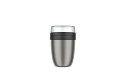 Mepal Yoghurtbeker|Thermosflessen<Isoleer lunchpot Ellipse - Nordic black