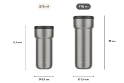 Mepal Thermosflessen|Thermosflessen & Bekers<Isoleerbeker Ellipse 475 ml - Nordic green