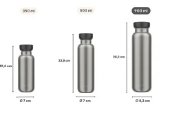 Mepal Thermosflessen|Thermosflessen & Bekers<Isoleerfles Ellipse 900 ml - Nordic pink