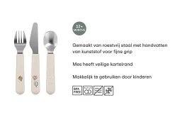 Mepal Kinderbestek<Kinderbestekset Mio 3-delig - Little Dutch - Fairy garden